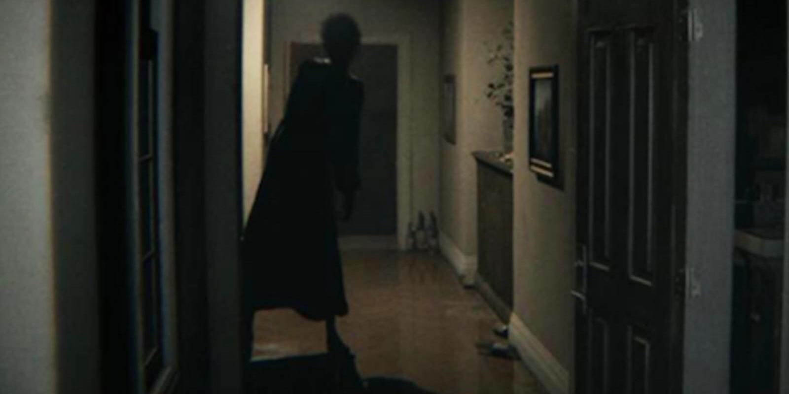 Lisa in the hallway in P.T.