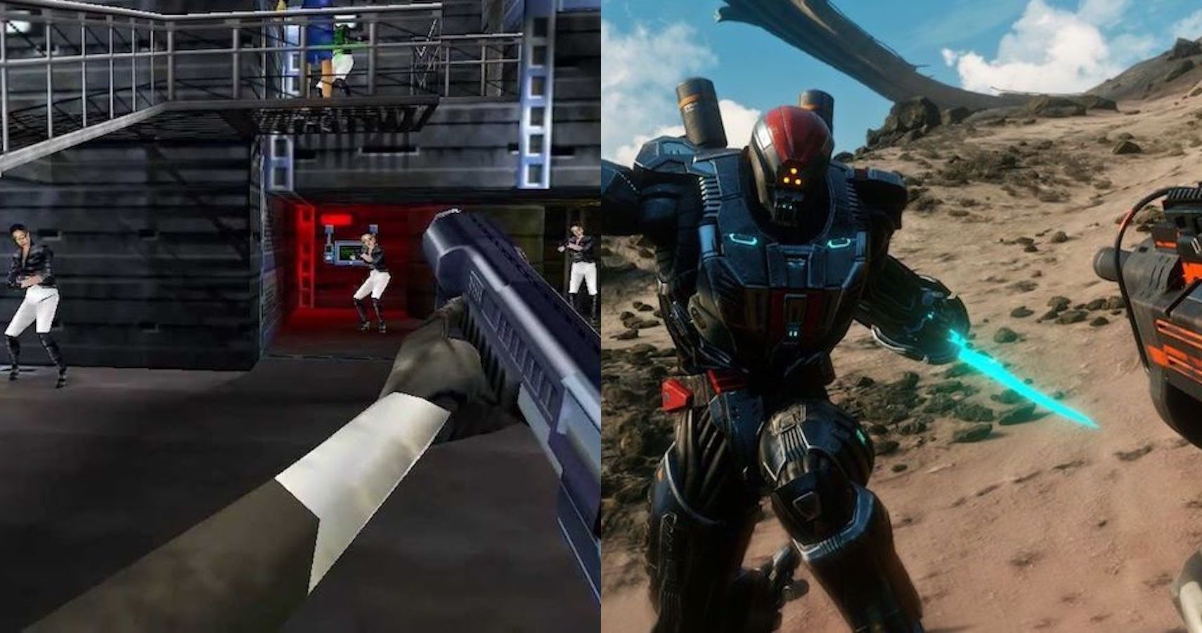 Perfect dark and Rage 2