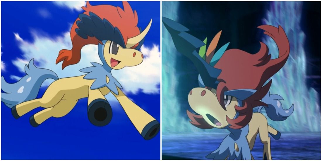 Keldeo's Regular and Resolute Forms in the Pokémon anime