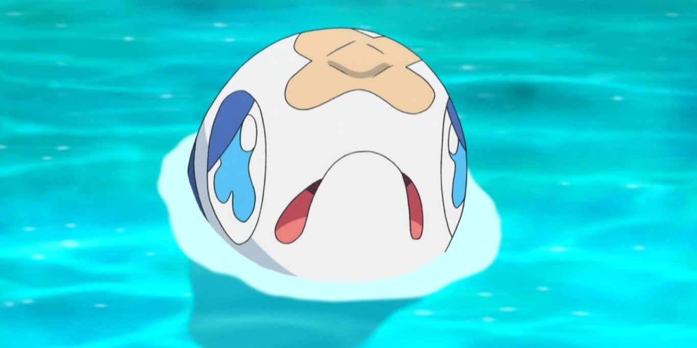 Pokemon Anime Wishiwashi with a Bandage