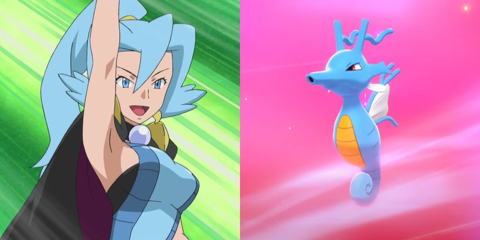 Pokemon Clair & Kingdra