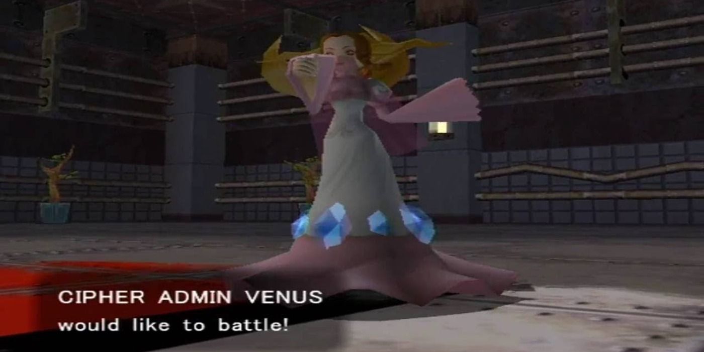 Unique-looking bosses like Cipher Admin Venus are everywhere in Pokémon Colosseum