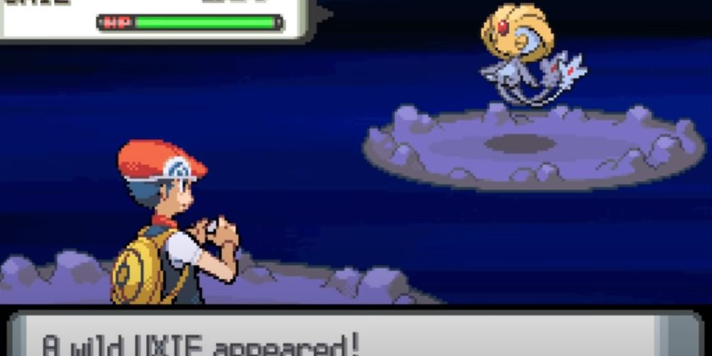 Wild Uxie encounter from Diamond and Pearl
