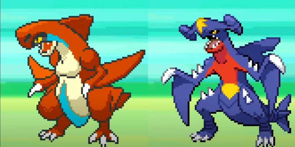 Garchomp beta and final design from Diamond and Pearl