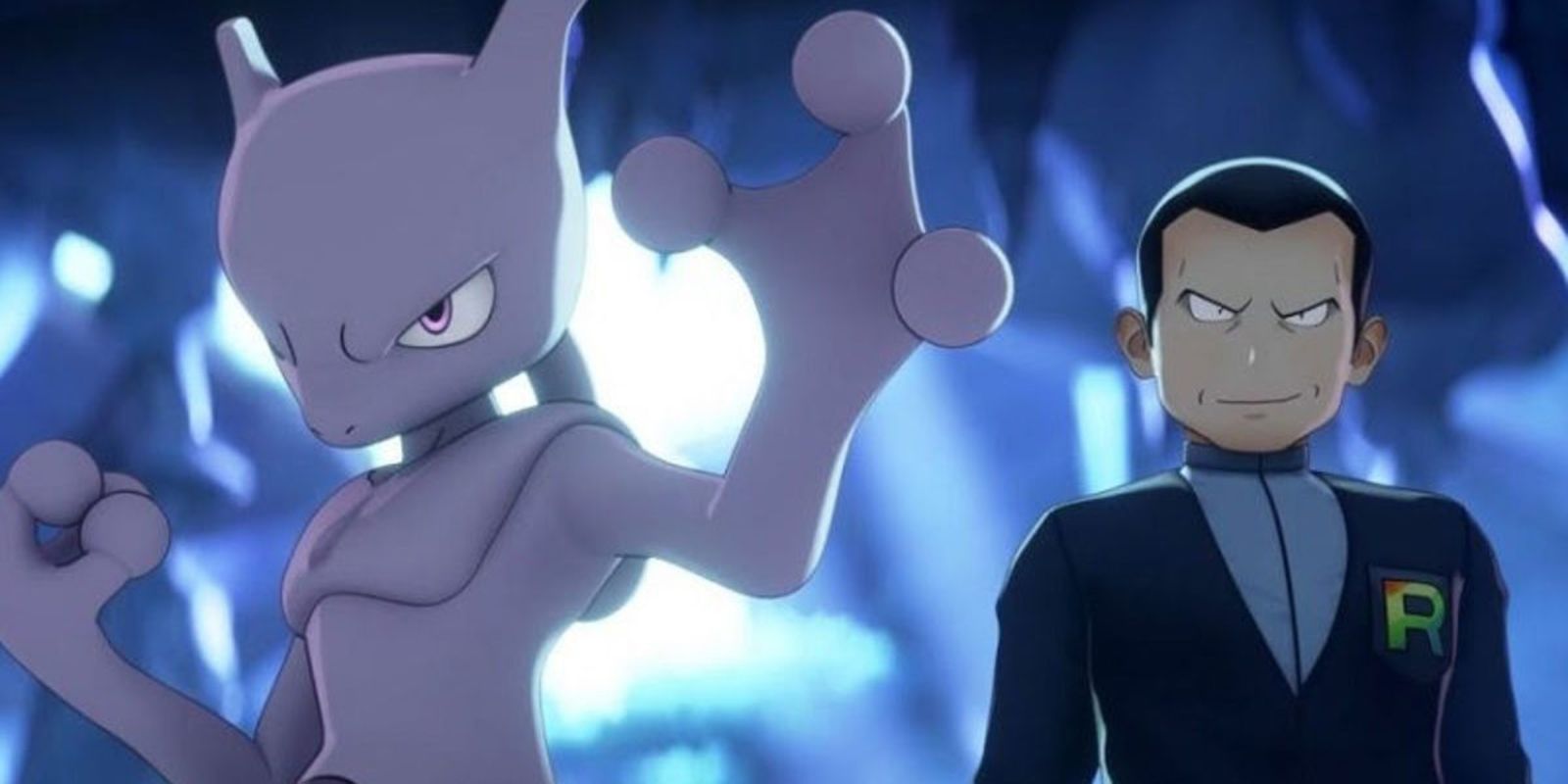 Pokemon Giovanni & Mewtwo