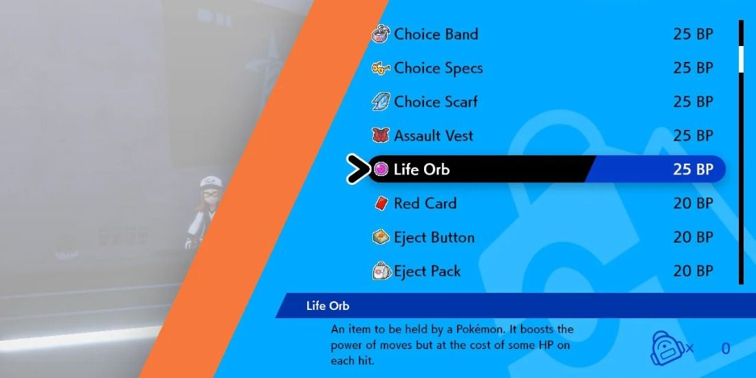 Many of Pokémon Sword & Shield's best items are purchasable with BP