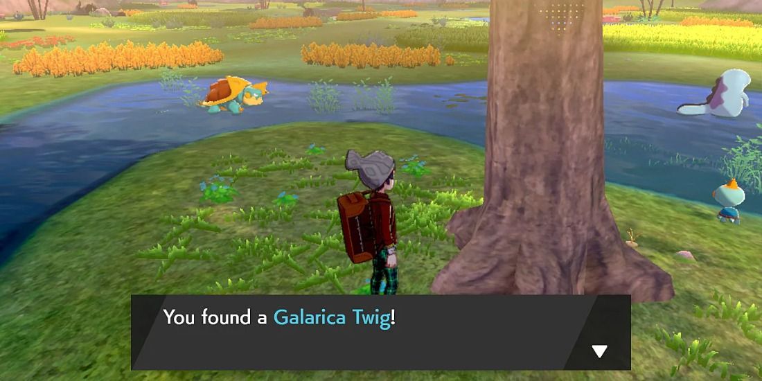 One trainer finding a respawning item in the Isle of Armor