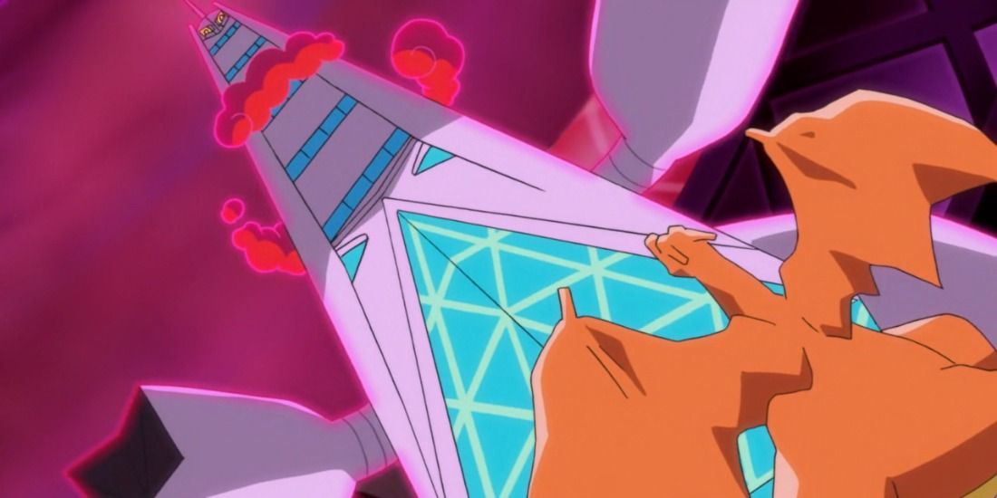 Charizard faces a titanic Duraludon in the Pokémon anime