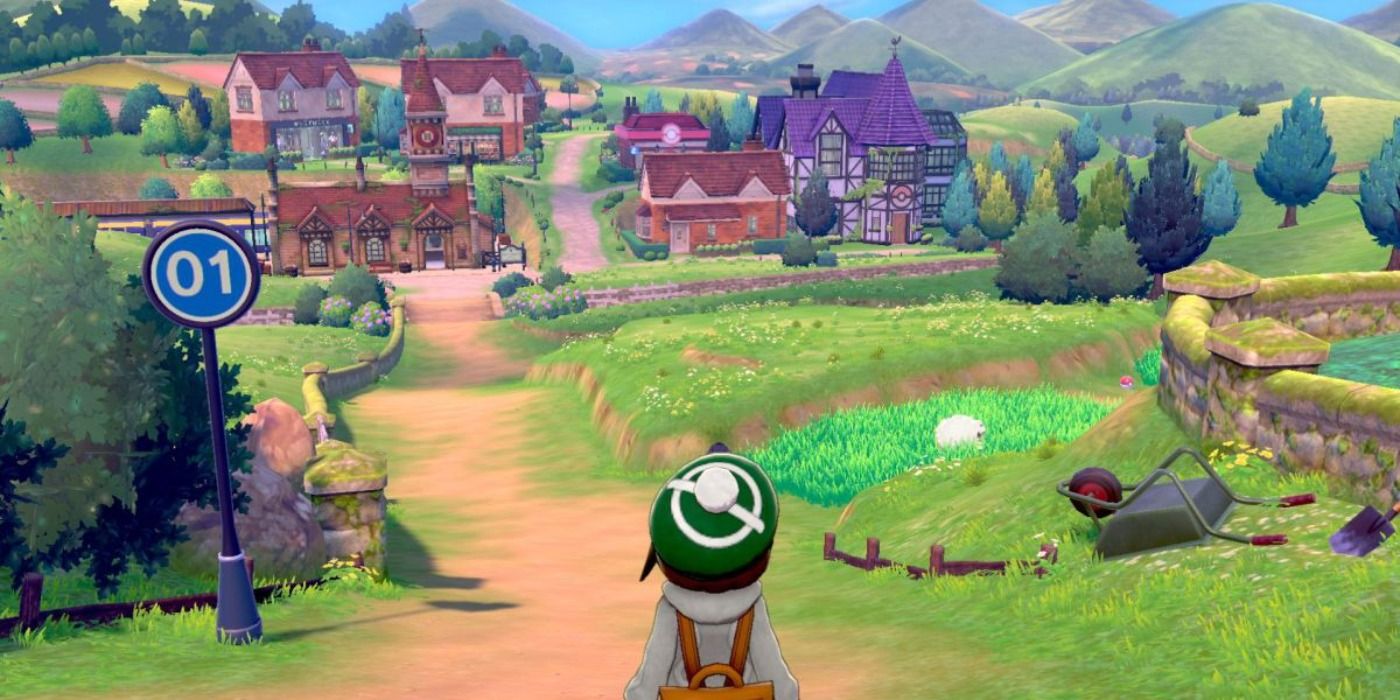 Route 1 from Pokémon Sword & Shield overlooking Wedgehurst