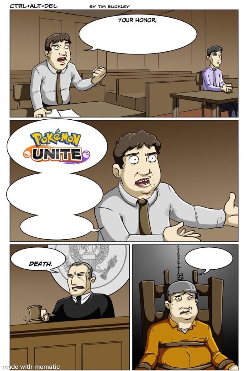 CTRL+ALT+DELETE - Pokemon Unite Meme