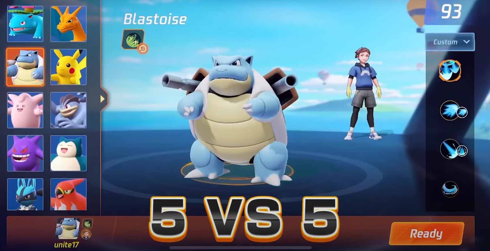 Pokemon Unite - Kanto Roster