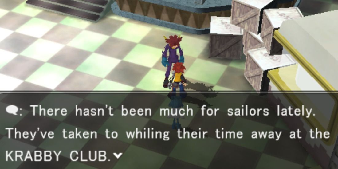 Michael exploring the new areas of Orre and the Krabby Club in Pokémon XD Gale of Darkness
