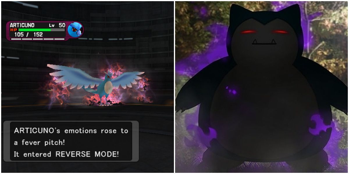 Pokemon XD Reverse Mode Articuno and Shadow Snorlax