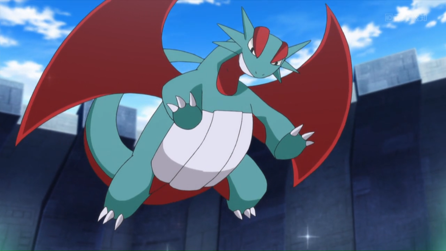 Salamence in the anime.
