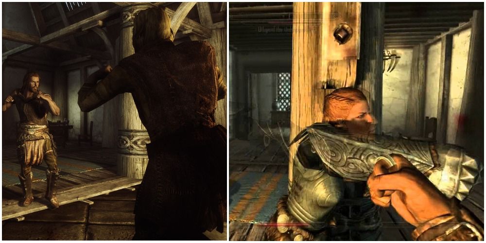 Brawling in Skyrim