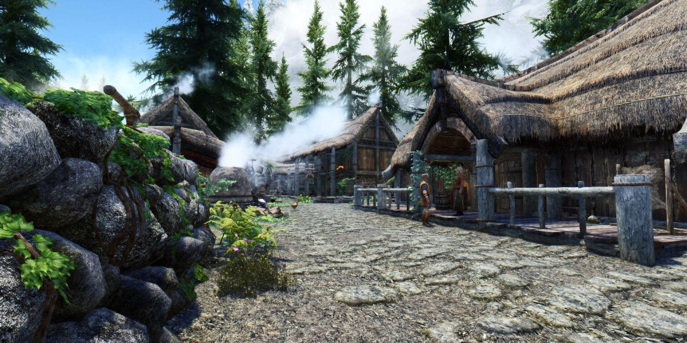 Skyrim Riverwood Town