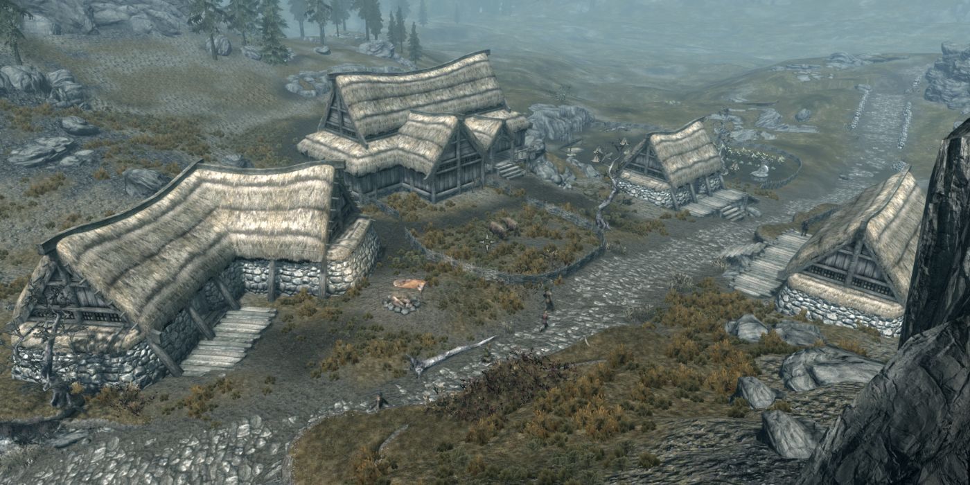 Skyrim Rorikstead Town