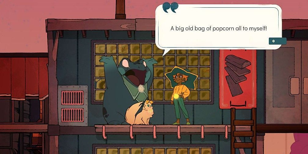 Atul shouting about popcorn