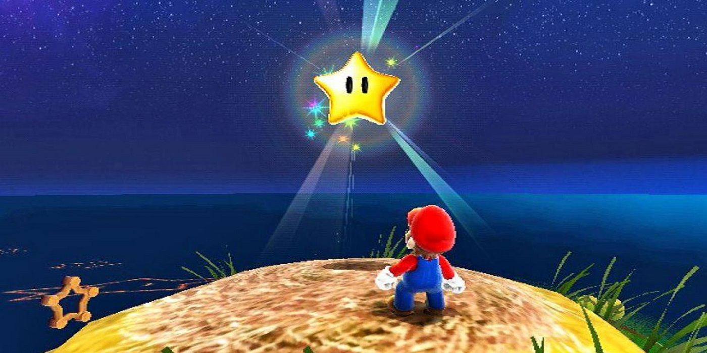 A Super Mario Galaxy screenshot from Super Mario 3D All-Stars