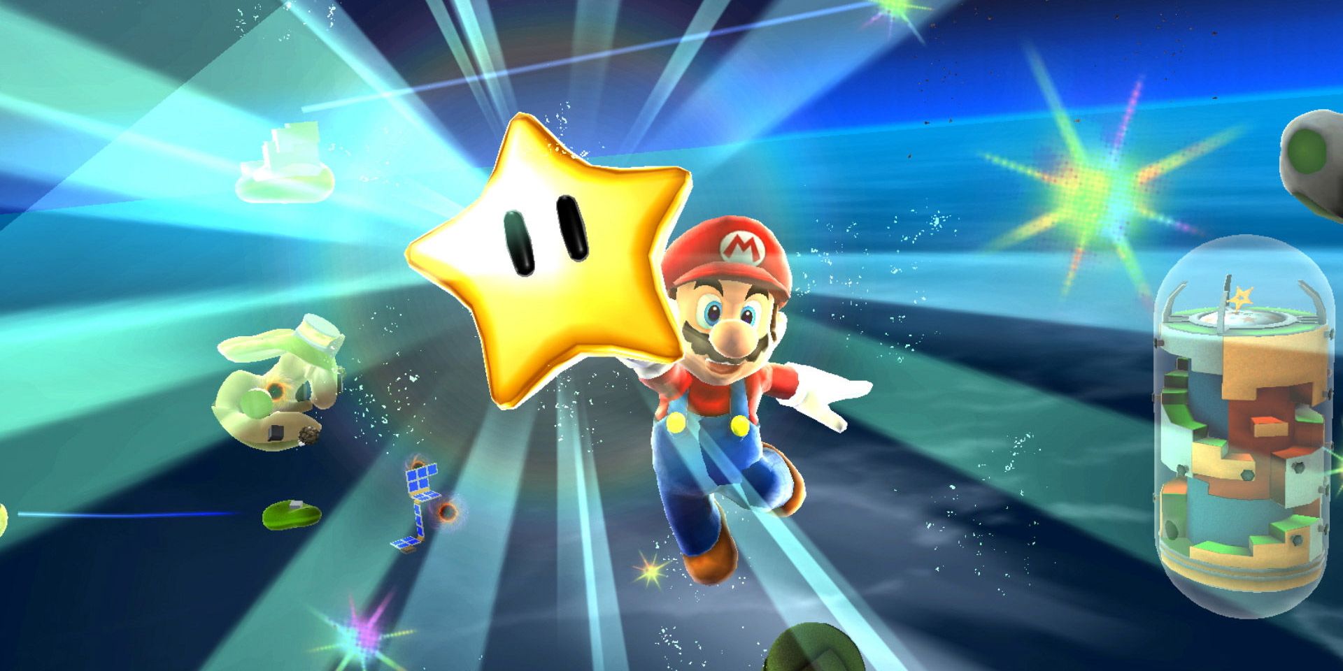 Nintendo Super Mario Galaxy Mario Gets Star