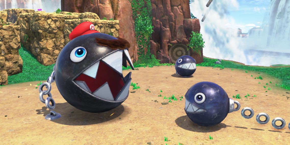 Nintendo Super Mario Odyssey Mario Chain Chomp