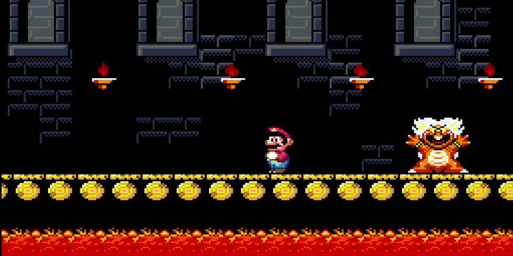 SNES Super Mario World Ludwig Von Koopa Boss