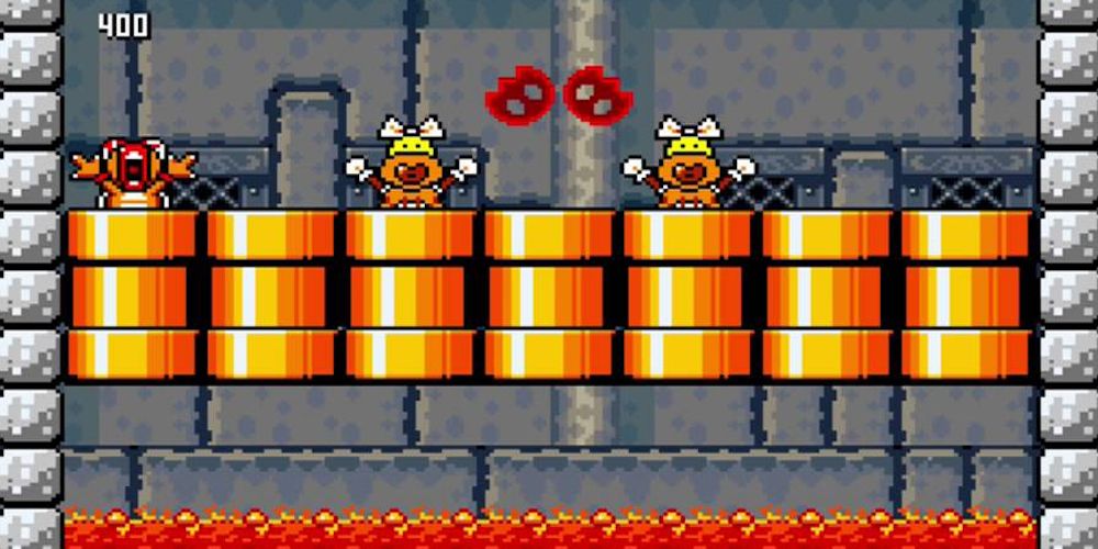 SNES Super Mario World Wendy O Koopa Boss Pipes