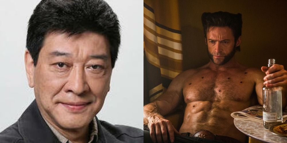Tsutomu Isobe & Hugh Jackman from Days of Future Past