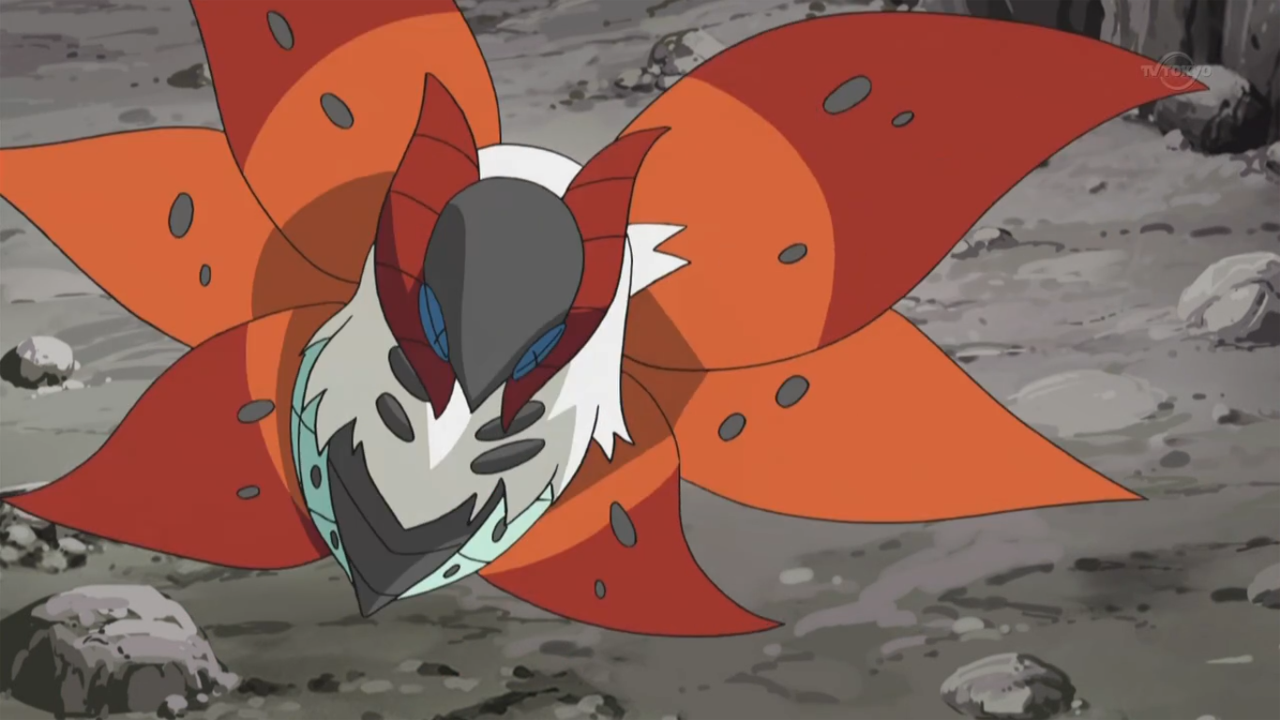 Volcarona in the anime. 