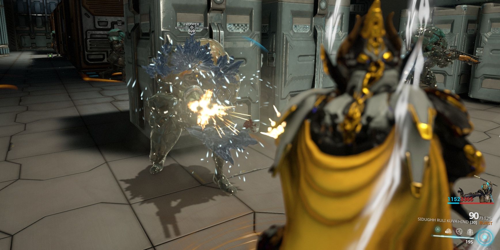 Warframe Glass Fissure and glass target. From u/Phentil (Reddit)