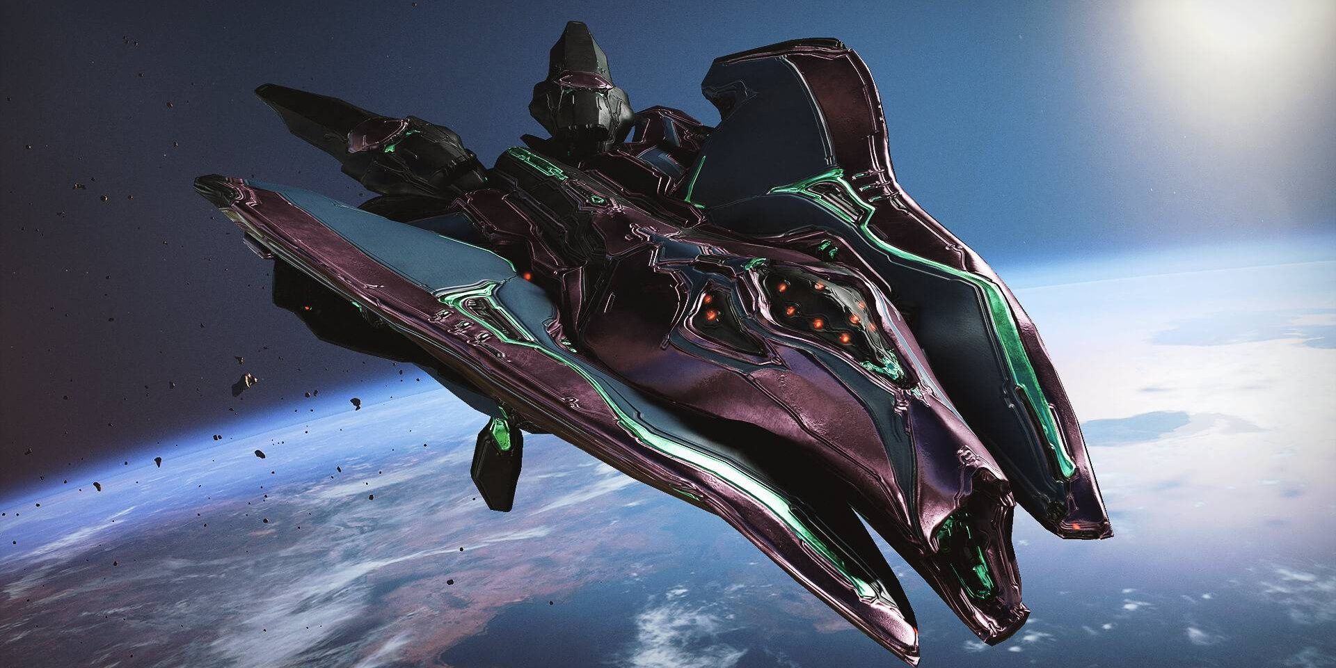Warframe Nightwave series 3 ship.