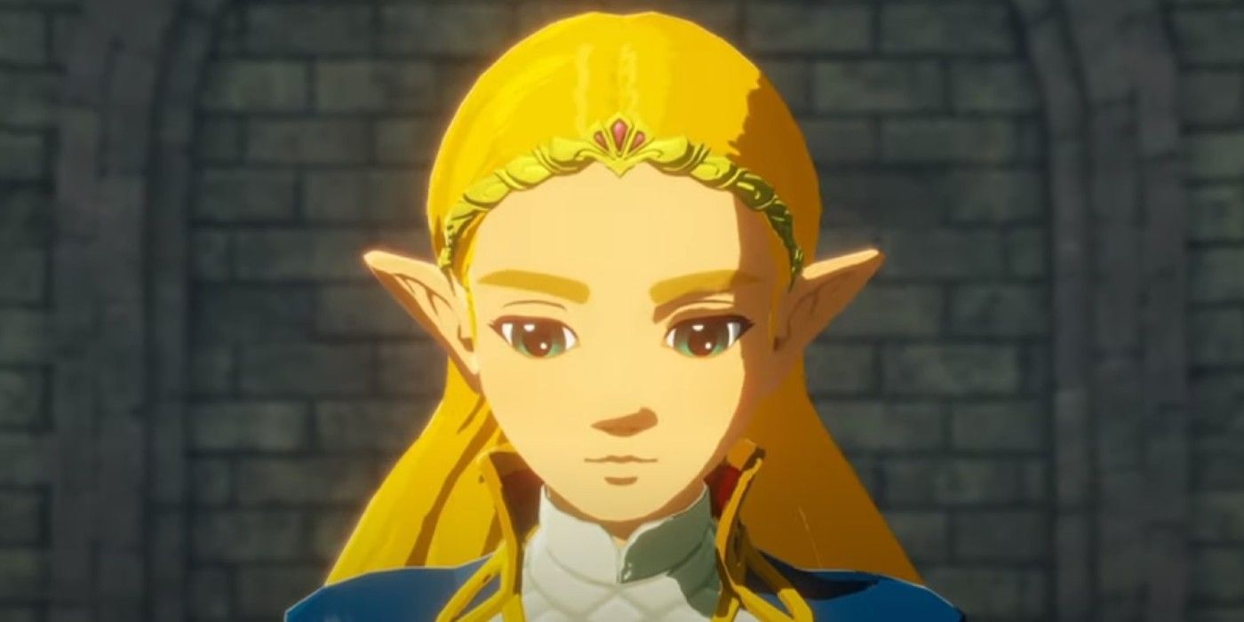 Zelda in her royal attire.