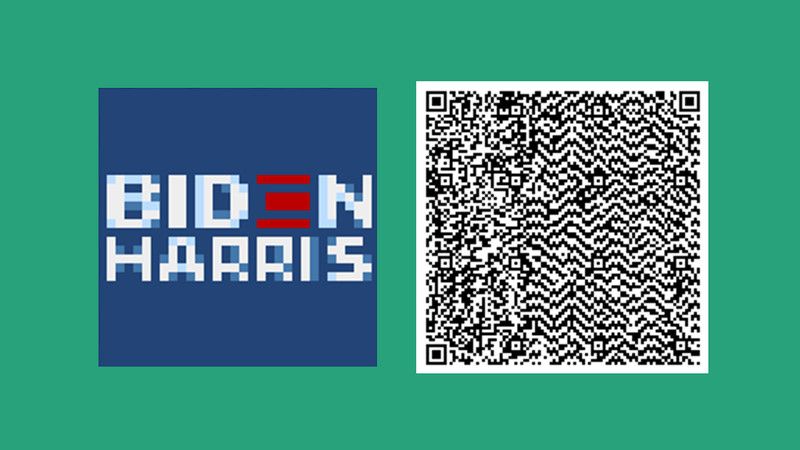 campaign released QR codes via The Verge