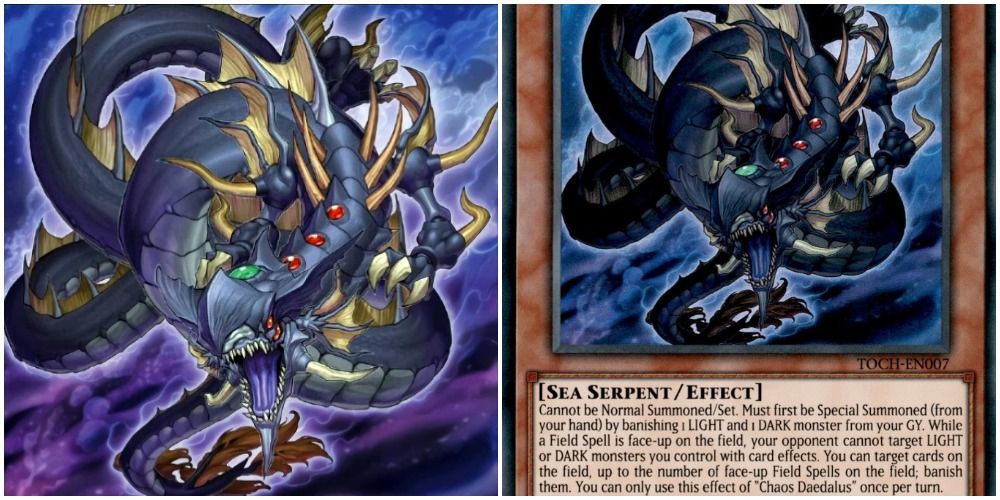 Chaos Daedalus art and effect