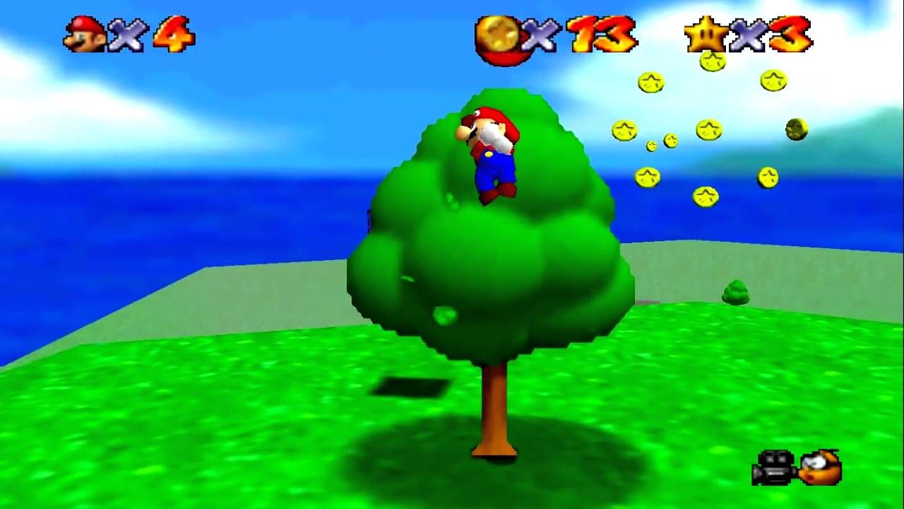 coins in Super Mario 64