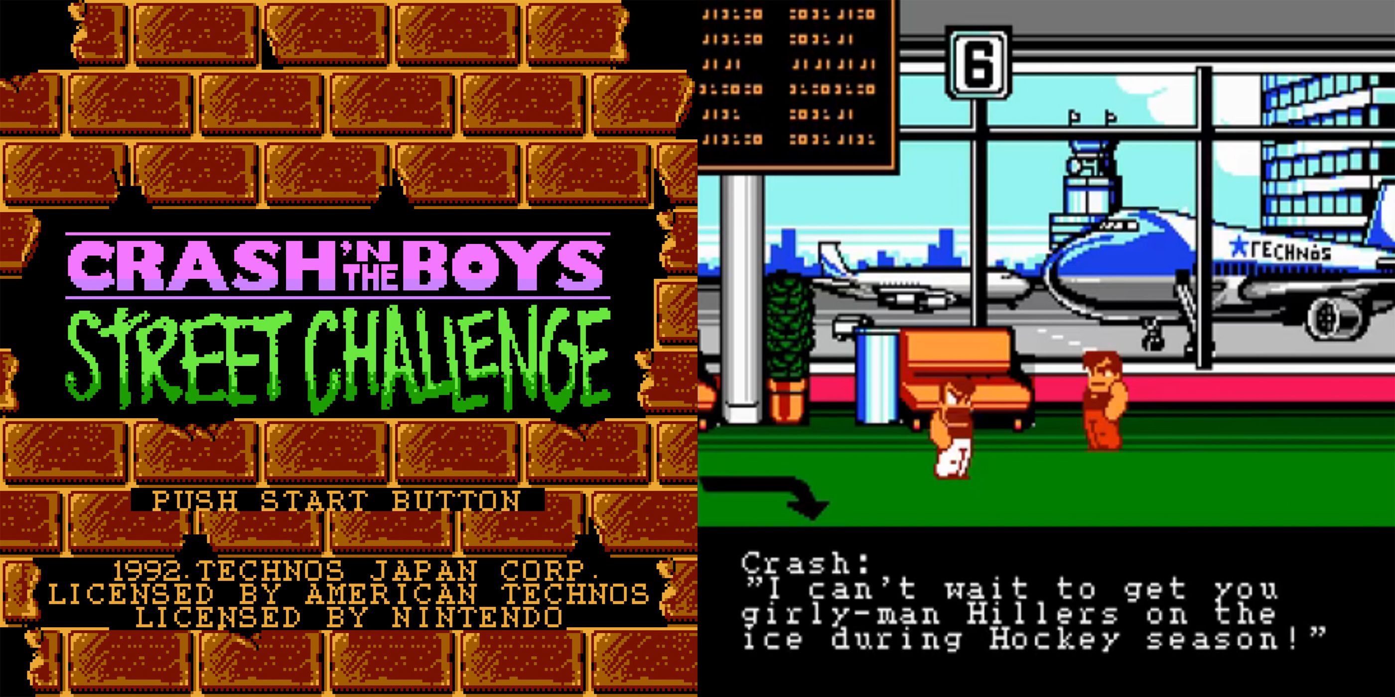 Crash N' the Boys Street Challenge for the NES