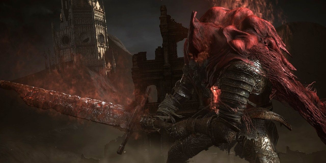 slave knight gael boss from dark souls 3