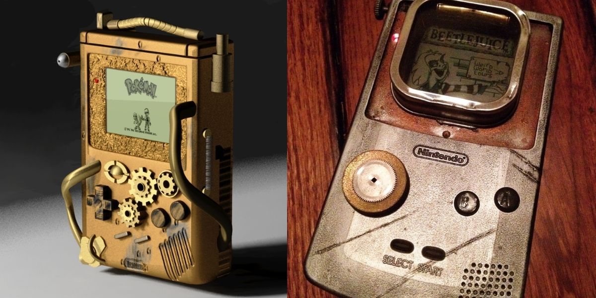 gameboy portable console modification