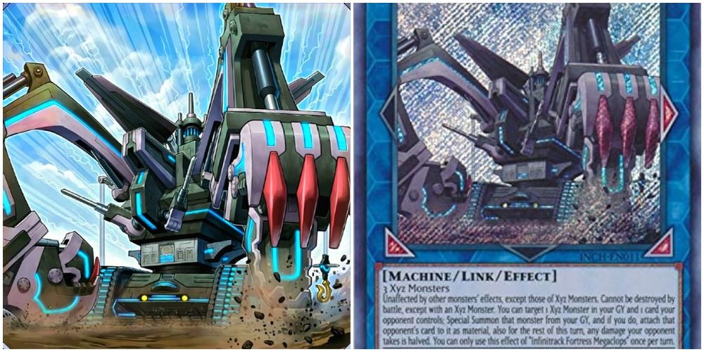 infinitrack fortress megaclops art and text