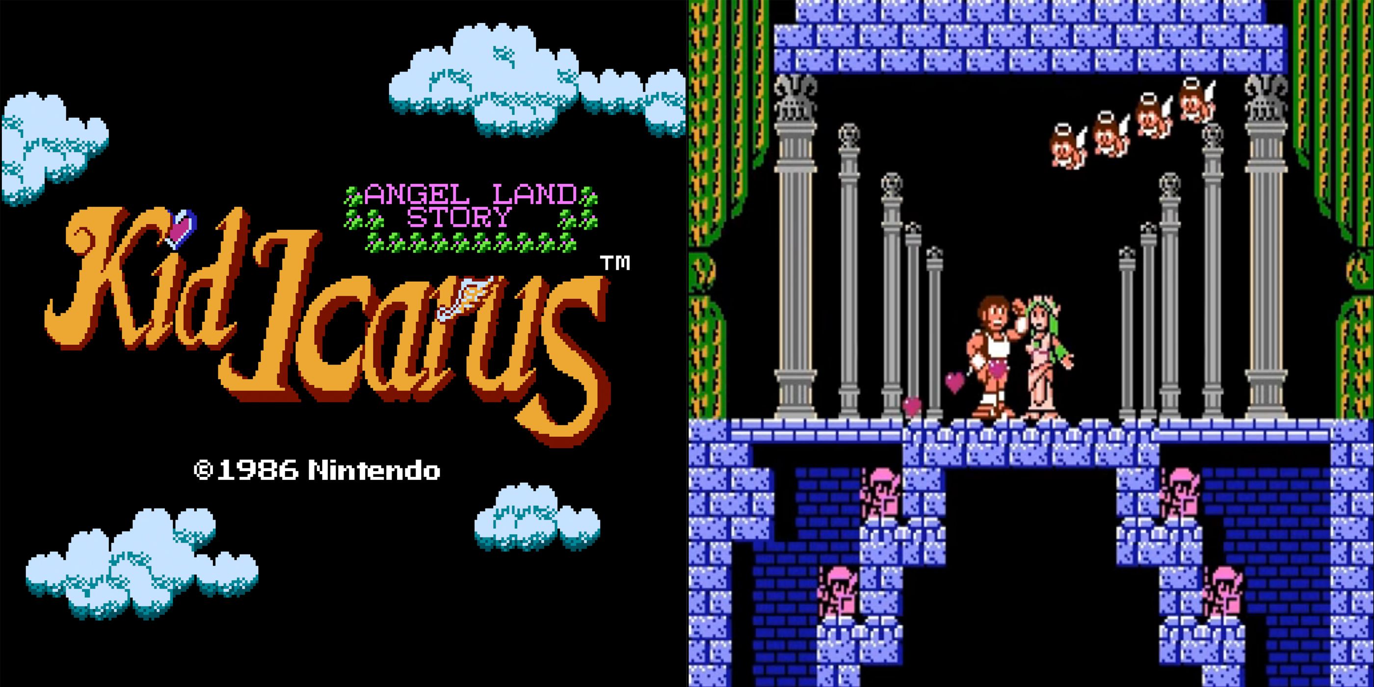 Kid Icarus for the Nes
