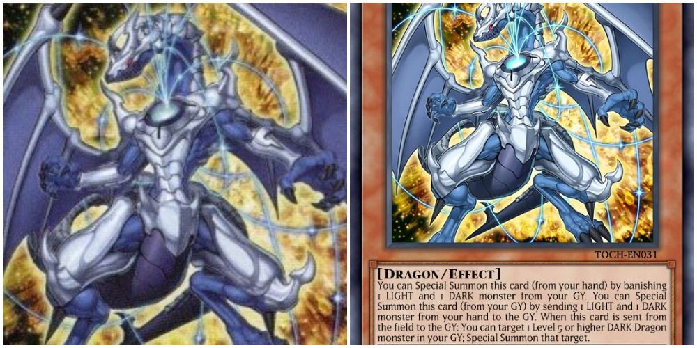 Lightpulsar Dragon art and effect