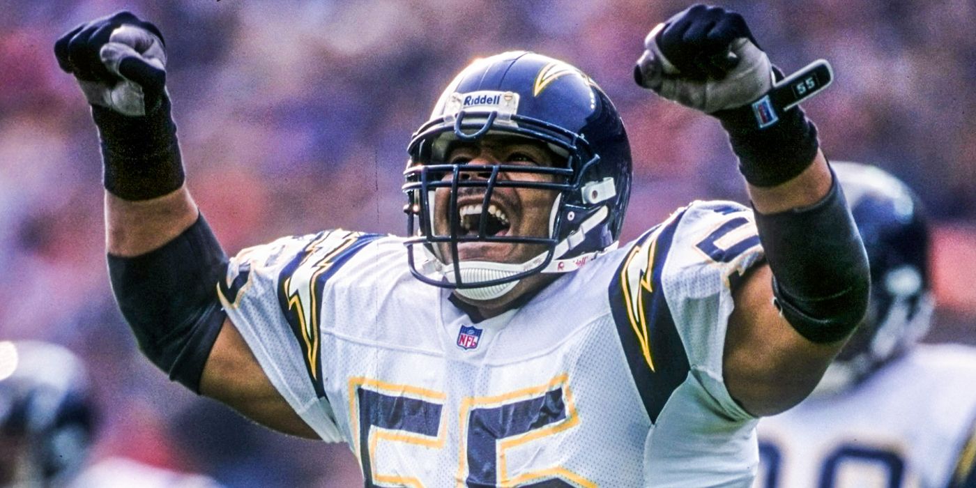 Junior Seau White Jersey