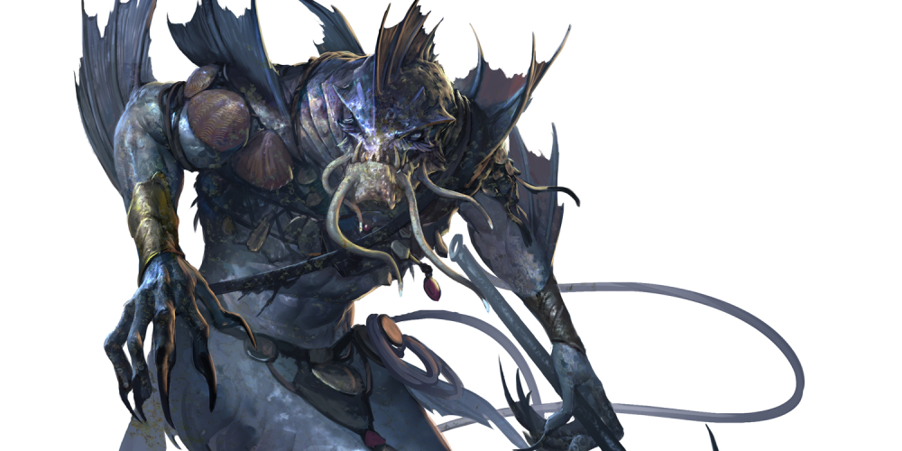 A Merrow from Dungeons &amp; Dragons.