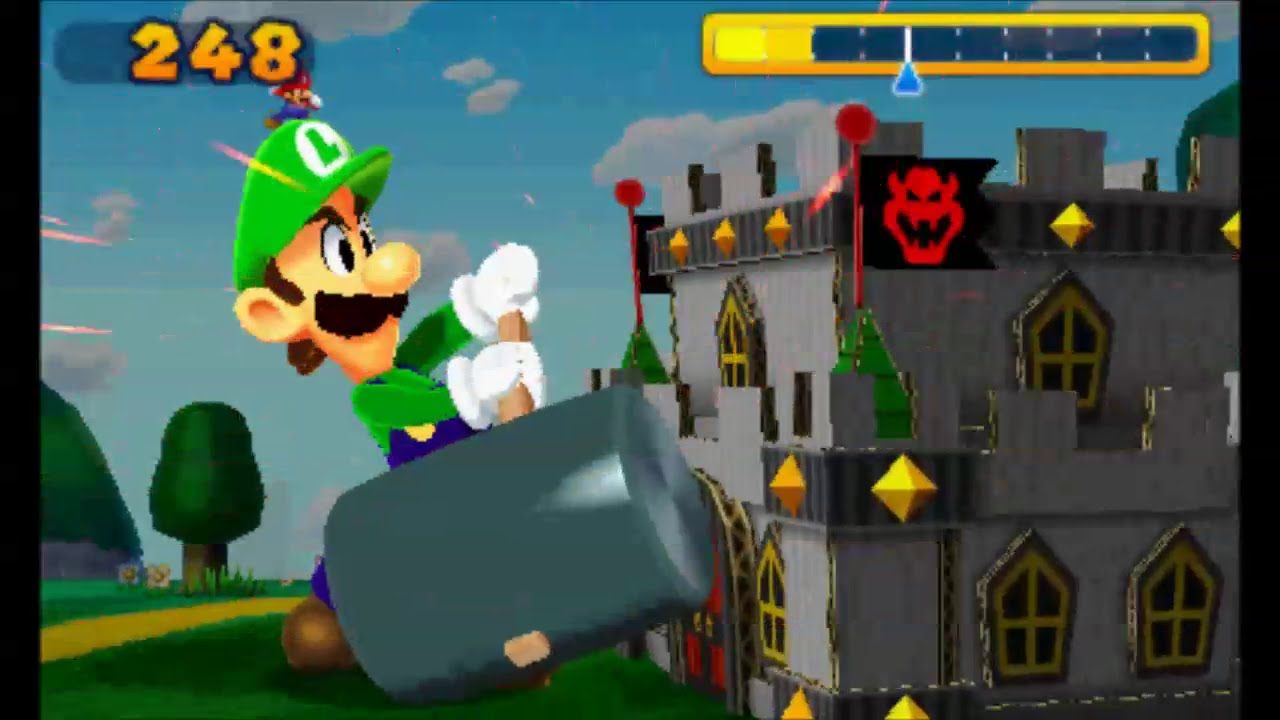 mega luigi paper jam
