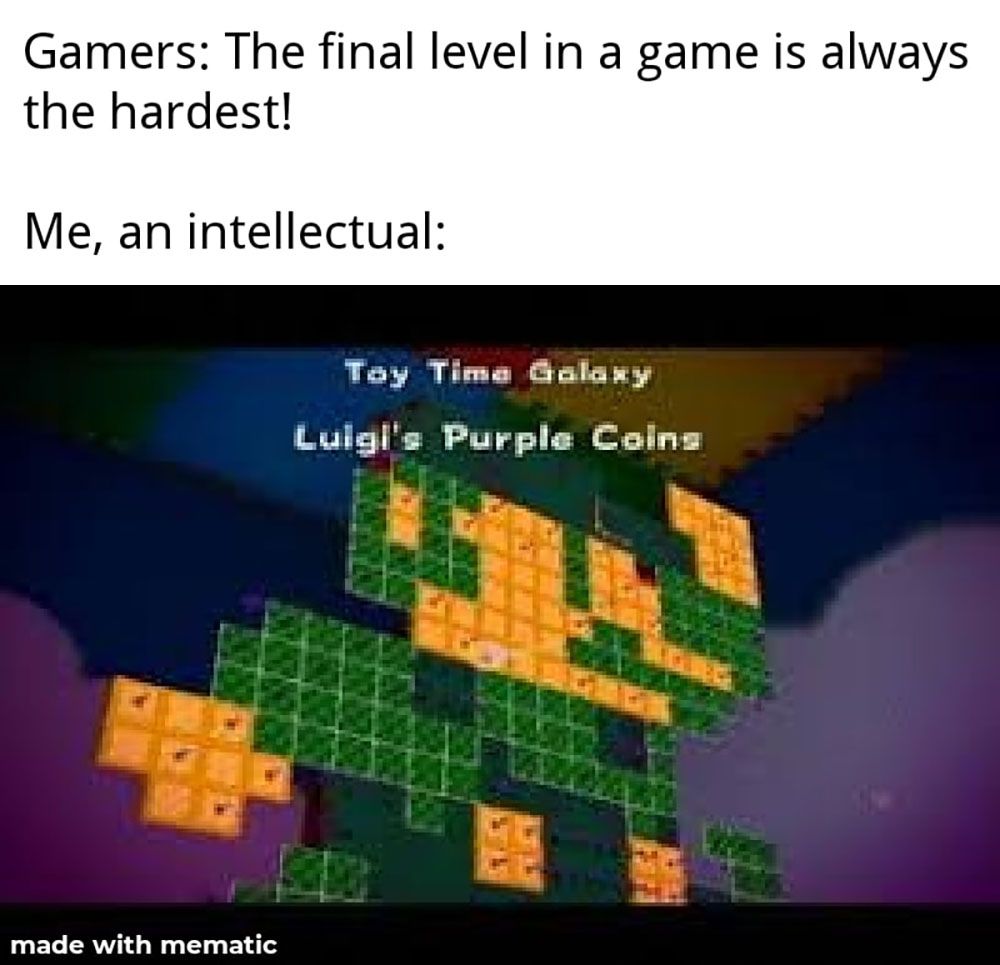 Toy Time Galaxy's Luigi's Purple Coins In Super Mario Galaxy