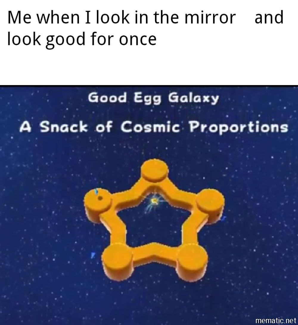 Good Egg Galaxy A Snack of Cosmic Proportions in Super Mario Galaxy