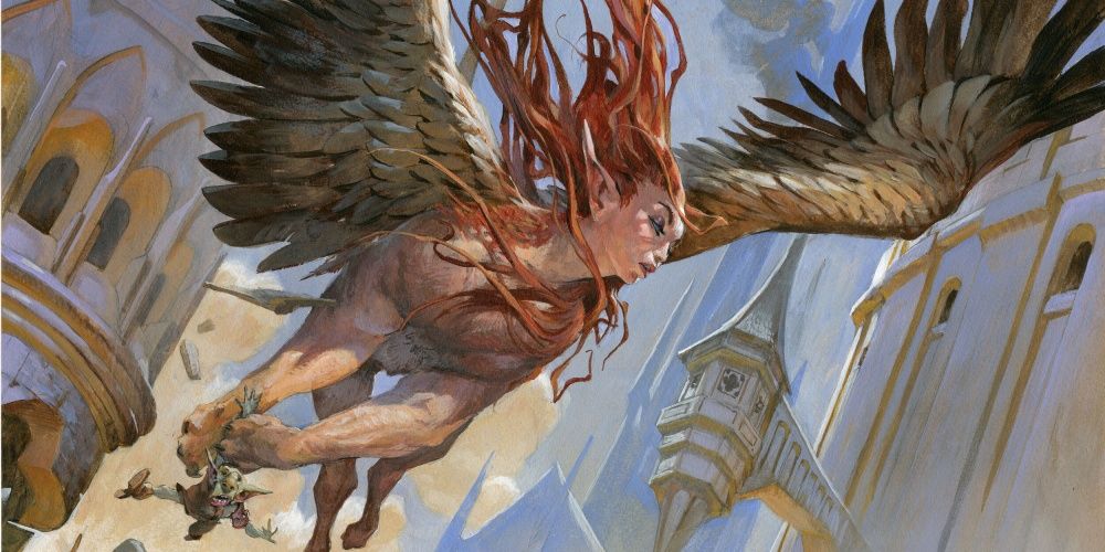 Sphinx in flight