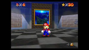 Super Mario 64 swimming levels