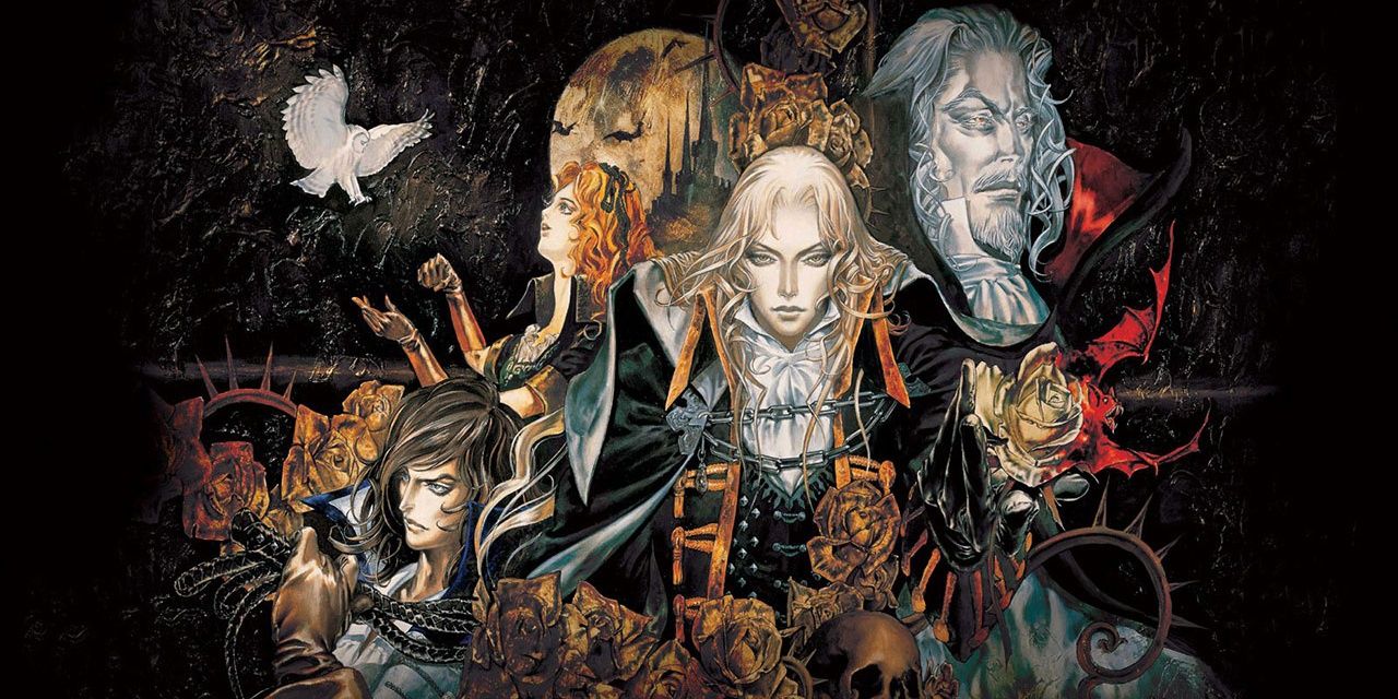 symphony of the night castlevania official art
