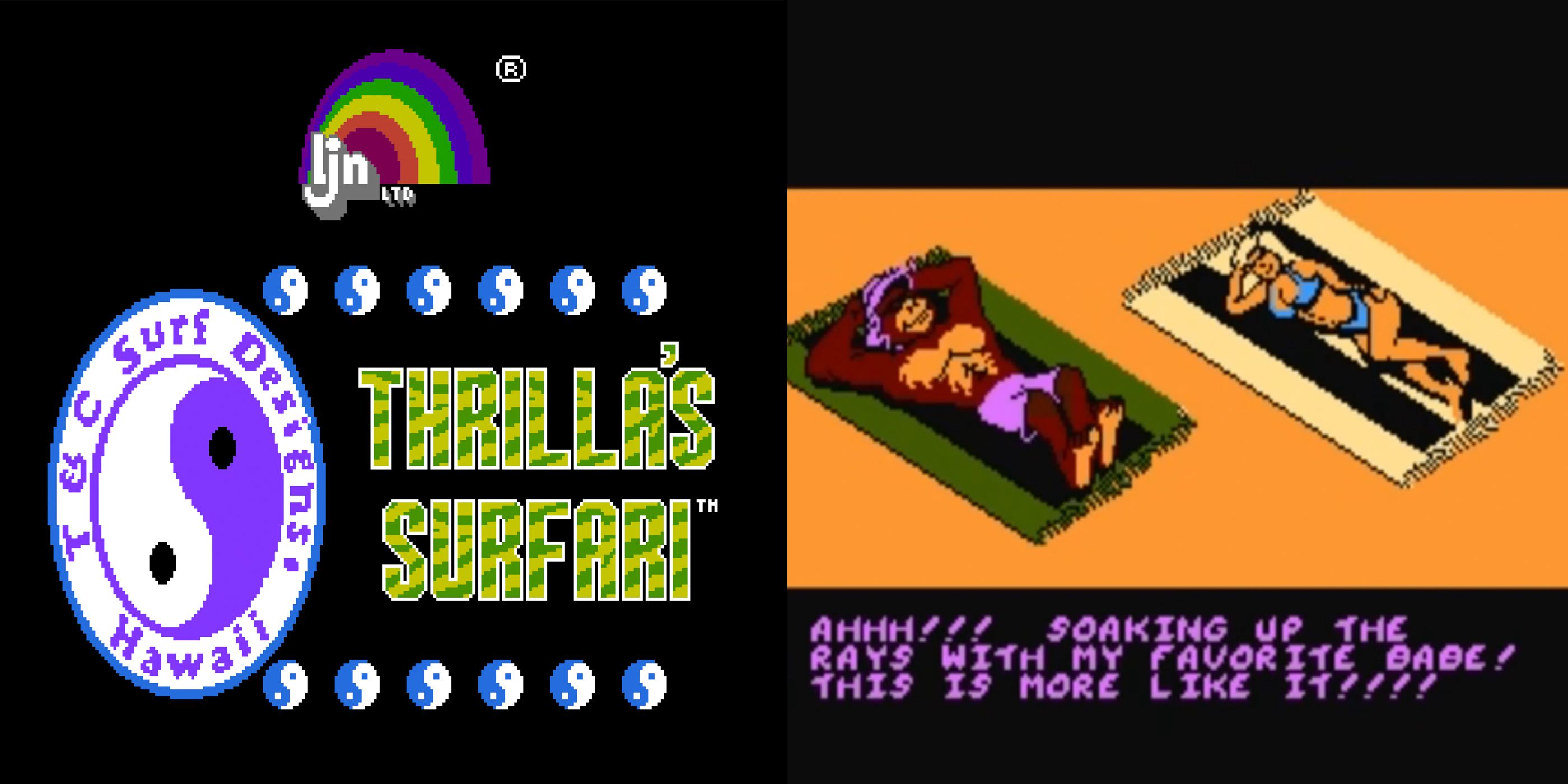 T and C II Thrilla's Surfari NES